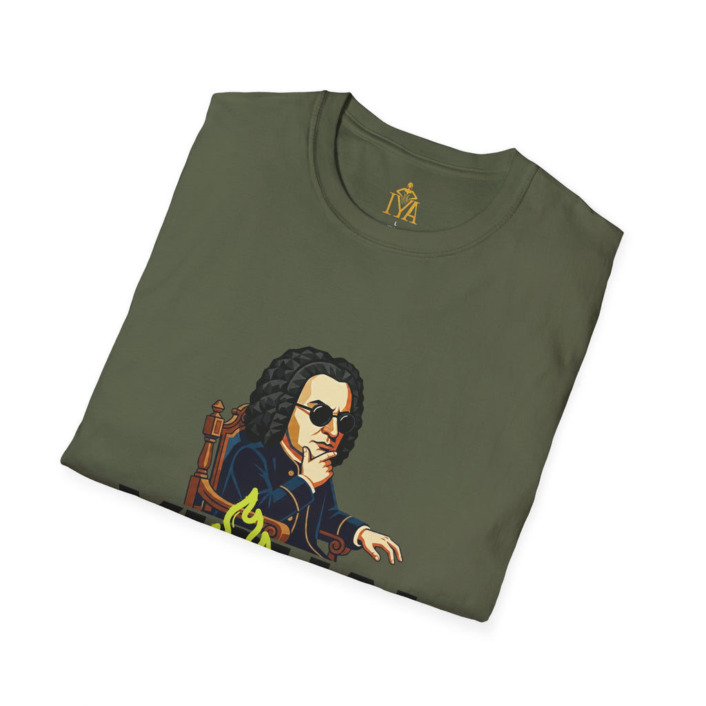 Men's Premium Cotton T-Shirt – Visual Fugue (Baroque Revolt in various colors)