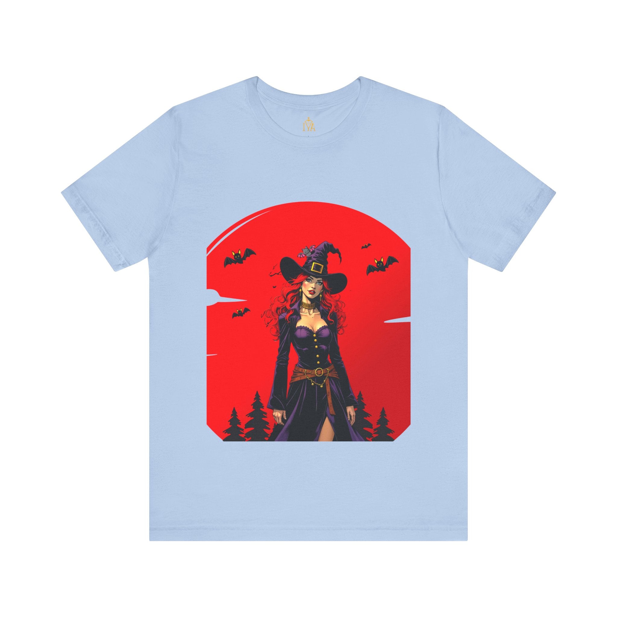 Women's cotton T-shirt "Happy Halloween"