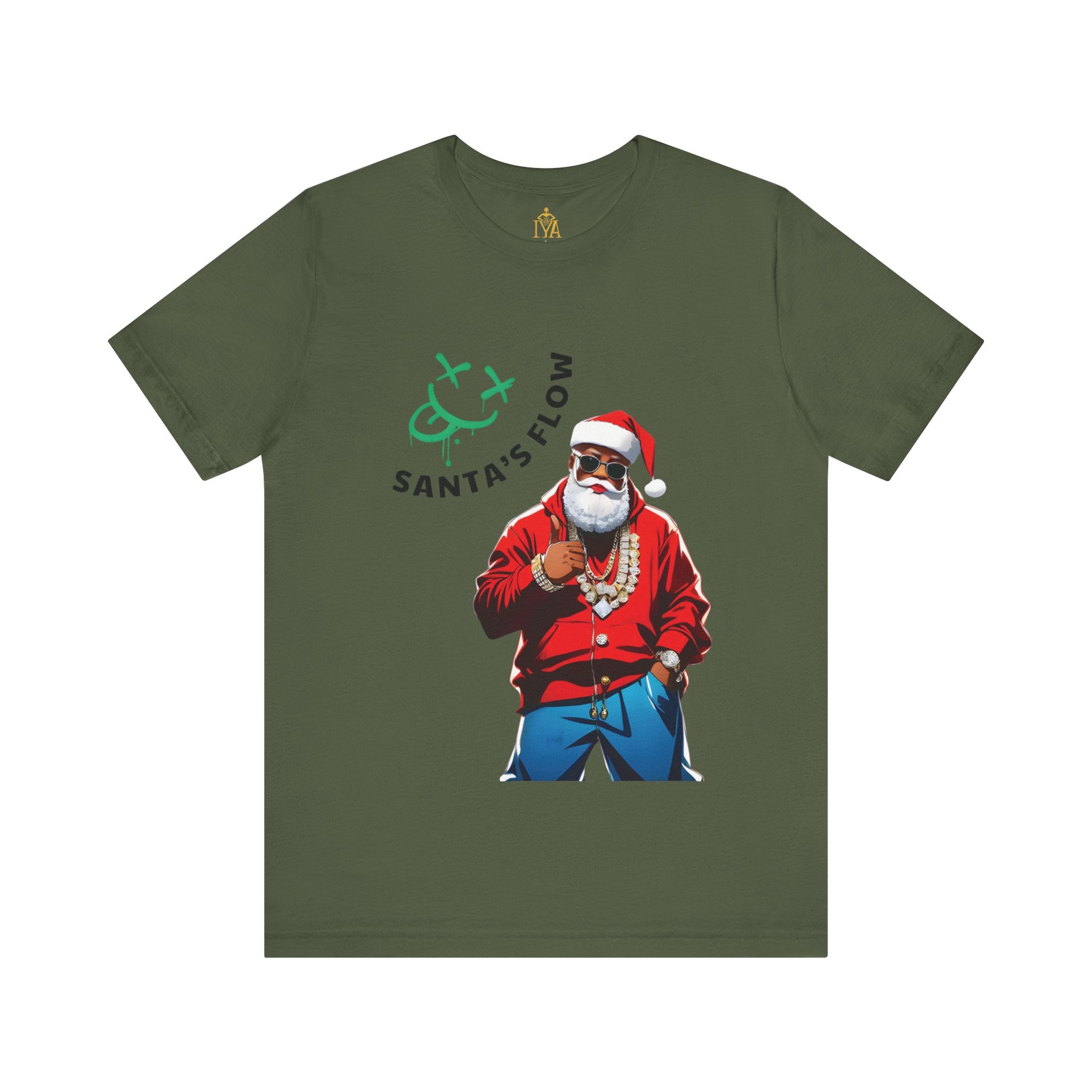 Men's T-Shirt Santa with Flow