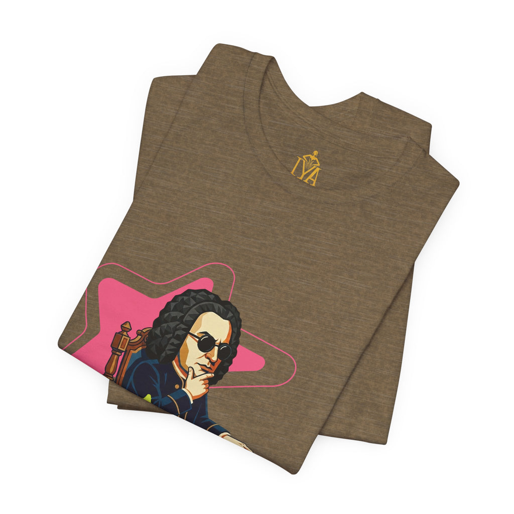 Women's Cotton T-Shirt "Visual Fugue" (Urban Style in various colors)