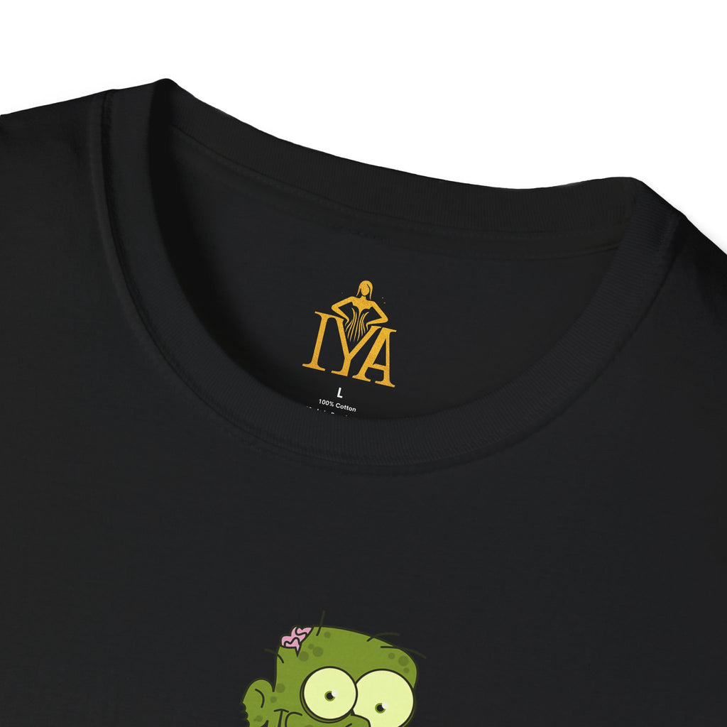 Men's T-Shirt With Zombie Graphic