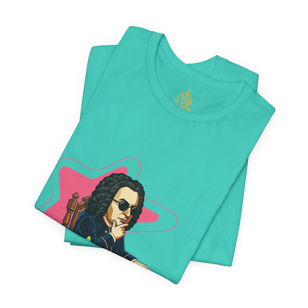 Women's Cotton T-Shirt "Visual Fugue" (Urban Style in various colors)