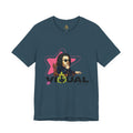 Women's Cotton T-Shirt "Visual Fugue" (Urban Style in various colors)
