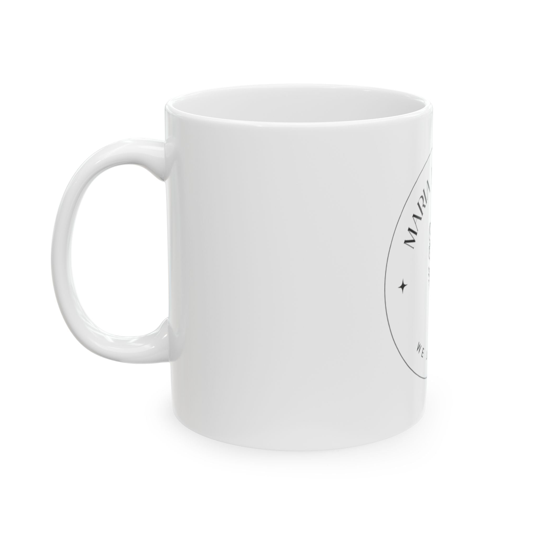 Personalized Ceramic Mug, (11oz, 15oz)