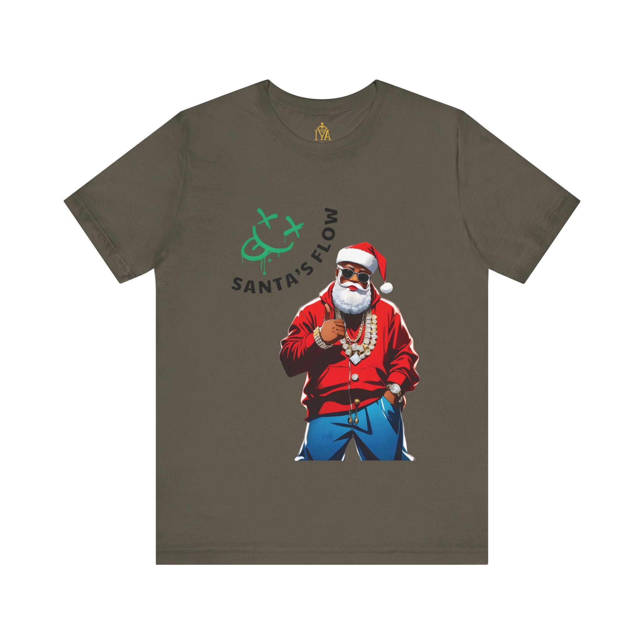 Men's T-Shirt Santa with Flow