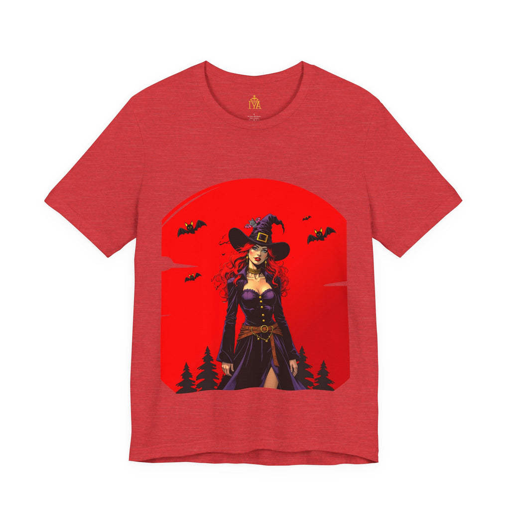 Women's cotton T-shirt "Happy Halloween"