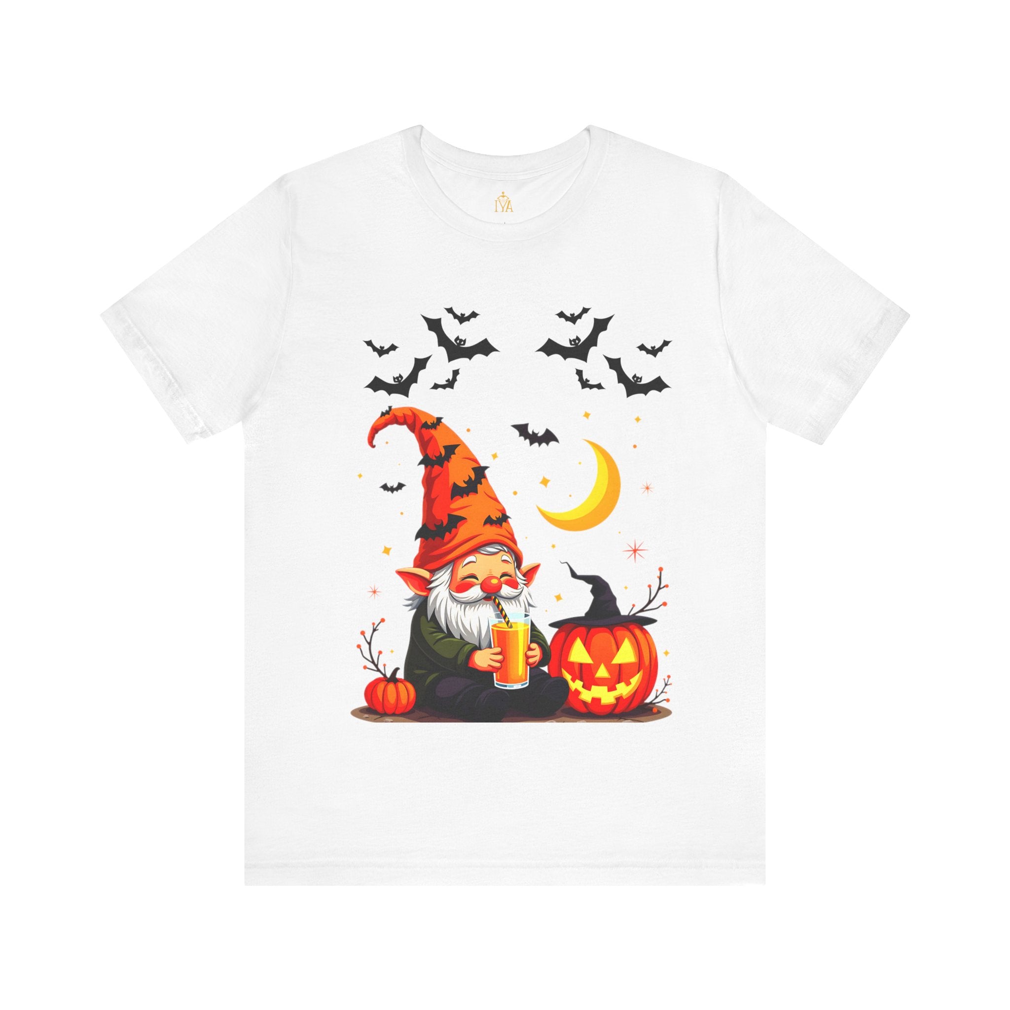 Women's cotton T-shirt "Happy Halloween"