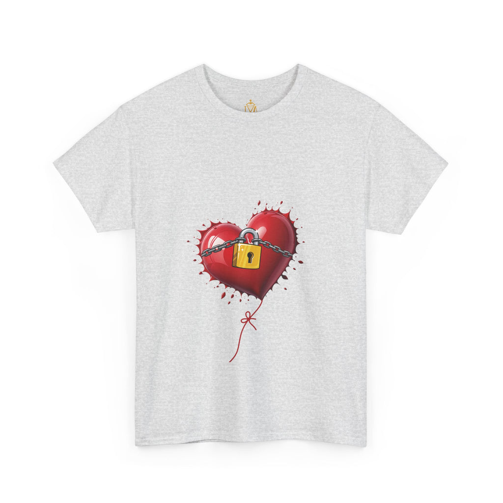 Heart Under Lock and Key – Valentine's Day T-Shirt