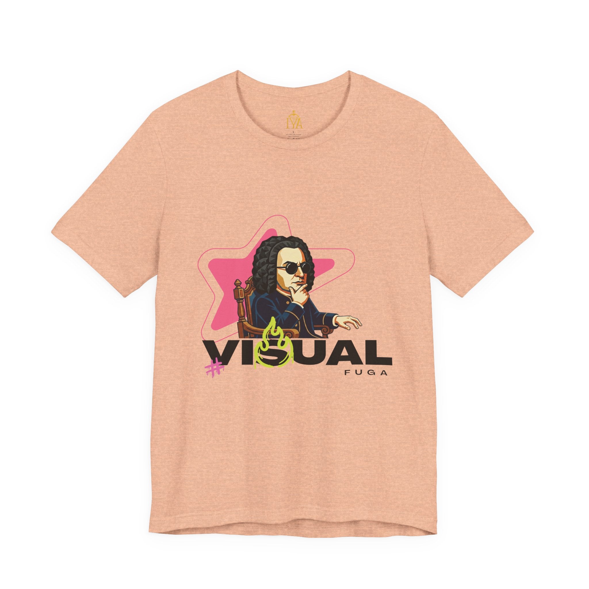Women's Cotton T-Shirt "Visual Fugue" (Urban Style in various colors)