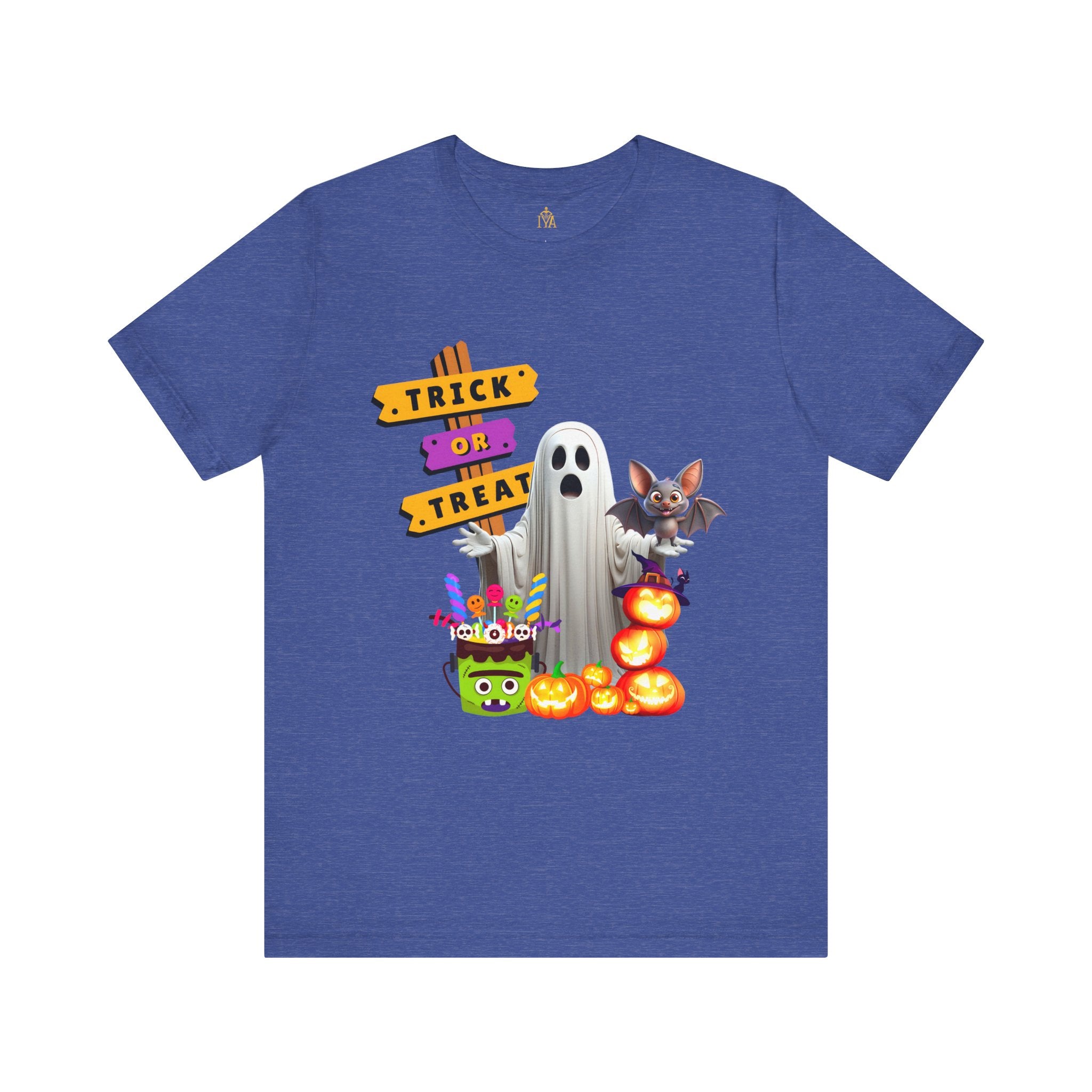 Men's cotton T-shirt "Happy Halloween"
