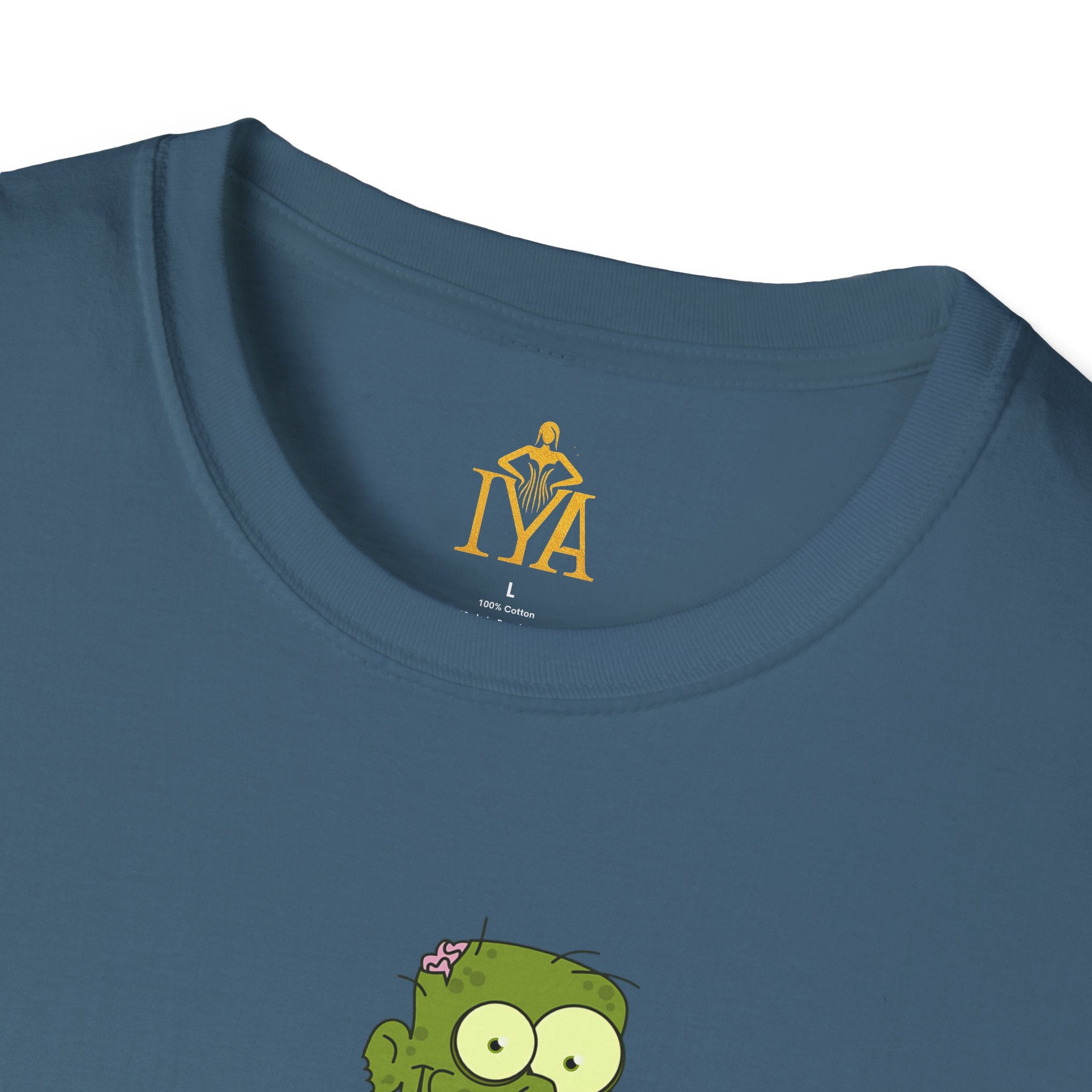 Men's T-Shirt With Zombie Graphic