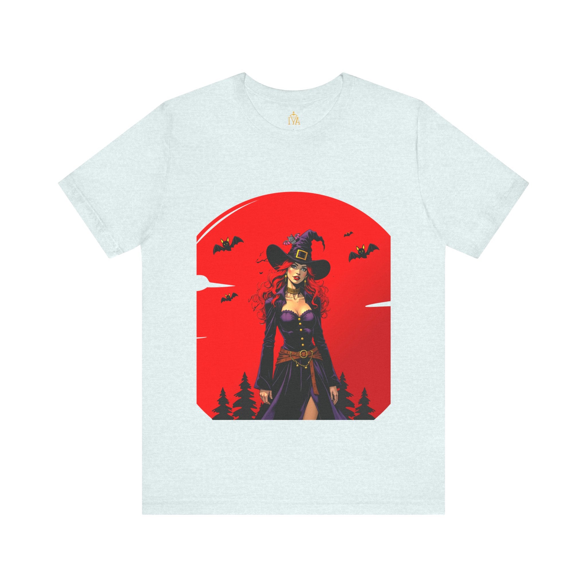 Women's cotton T-shirt "Happy Halloween"