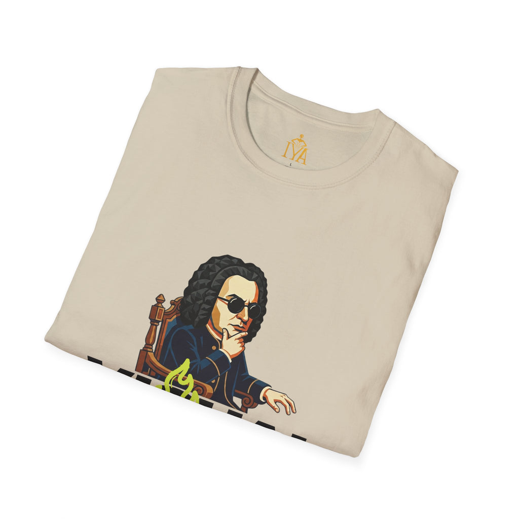 Men's Premium Cotton T-Shirt – Visual Fugue (Baroque Revolt in various colors)