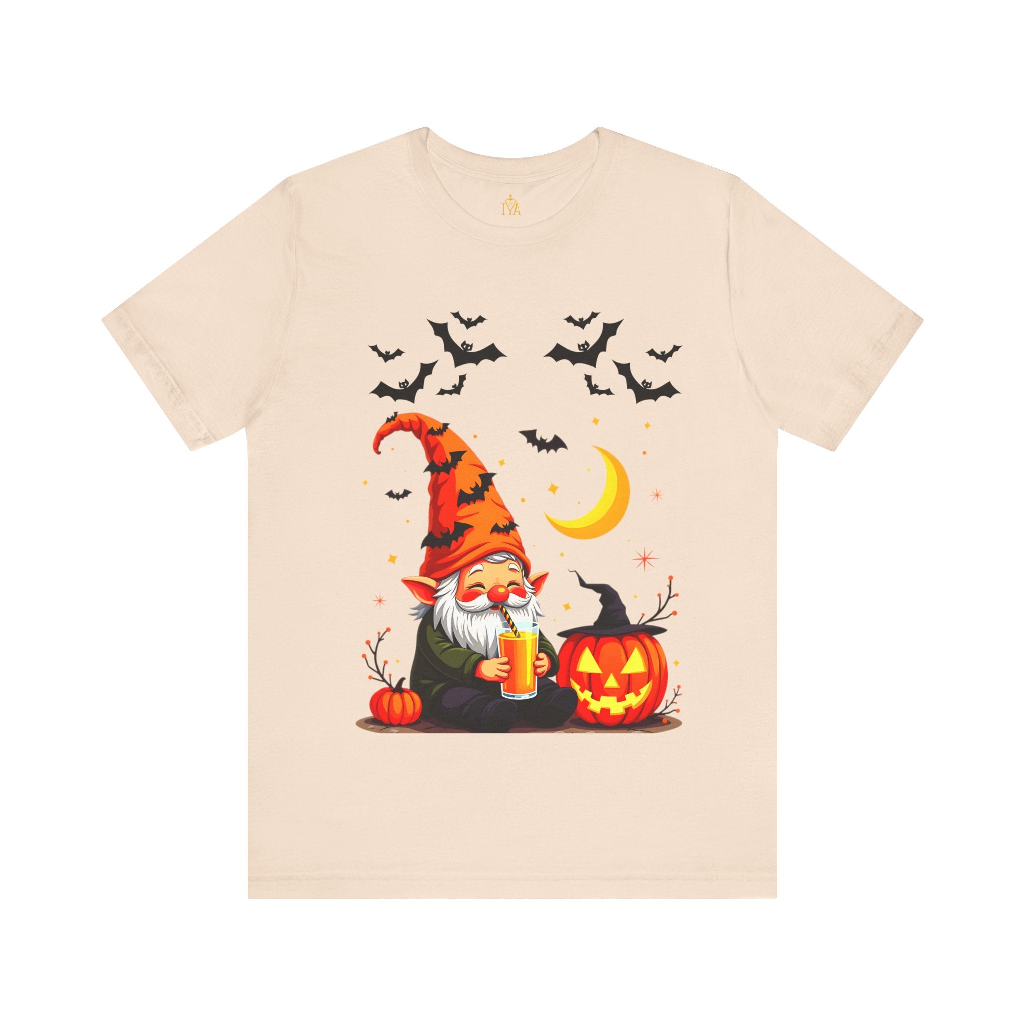 Women's cotton T-shirt "Happy Halloween"