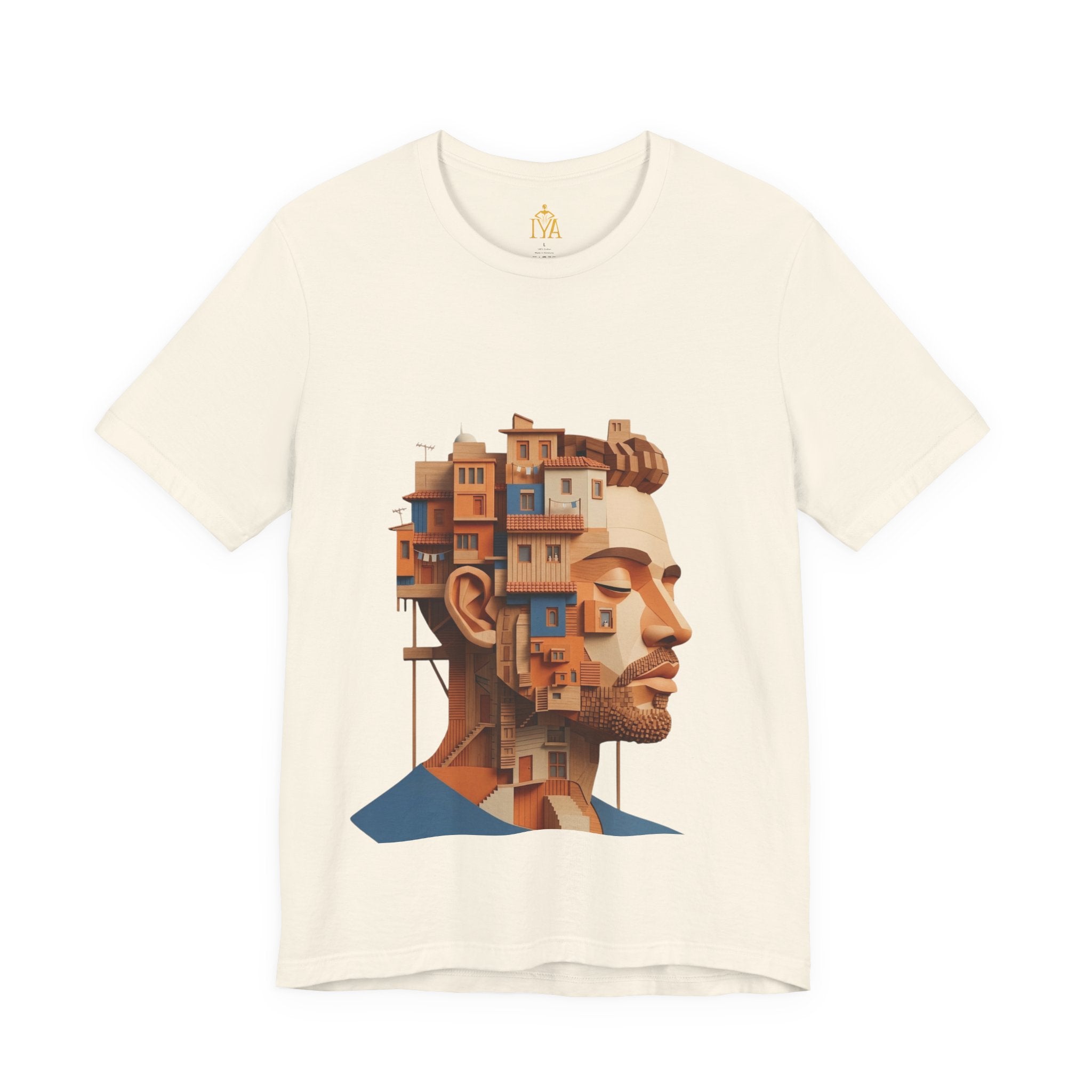 Men's Premium Cotton T-Shirt – "Urban Mind"