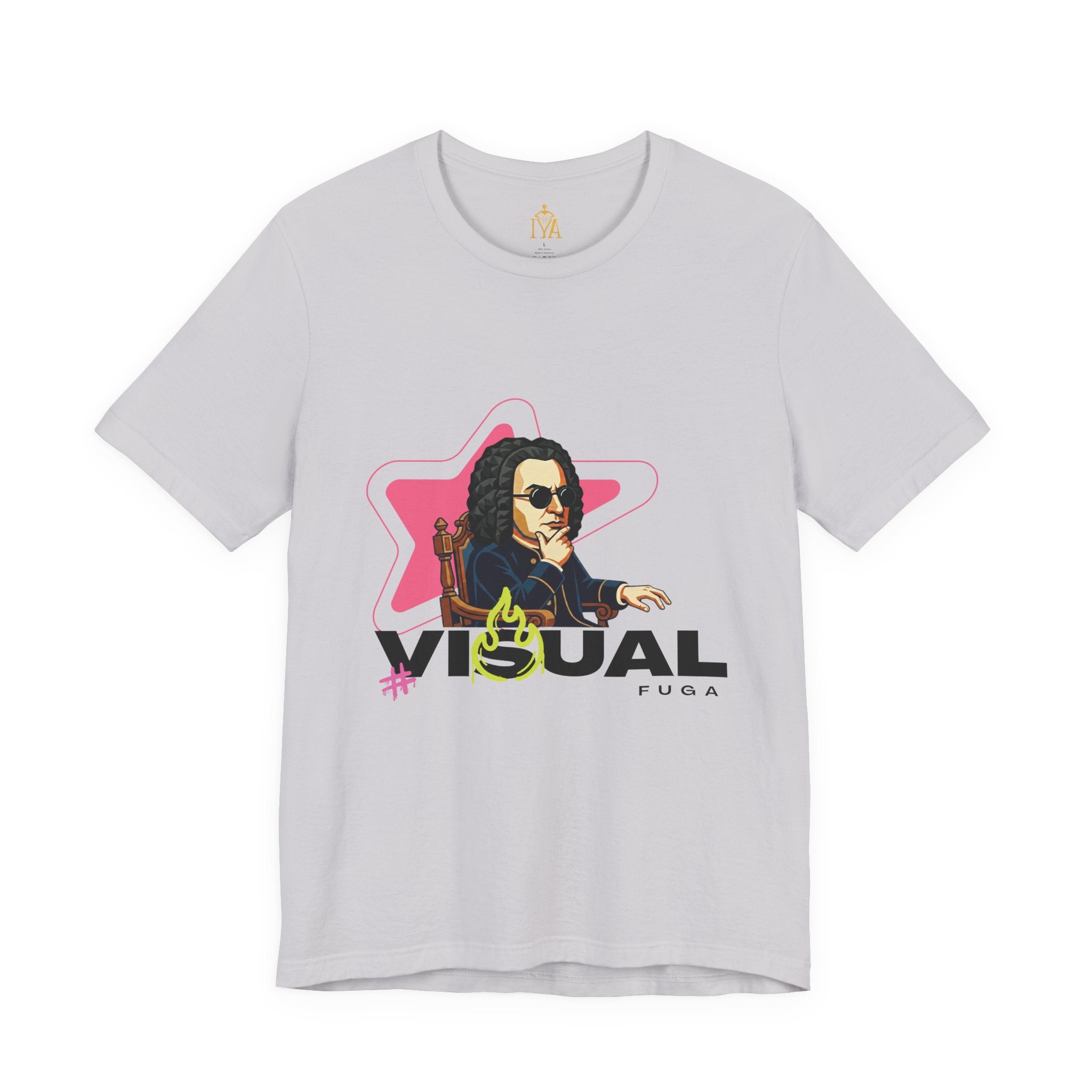 Women's Cotton T-Shirt "Visual Fugue" (Urban Style in various colors)