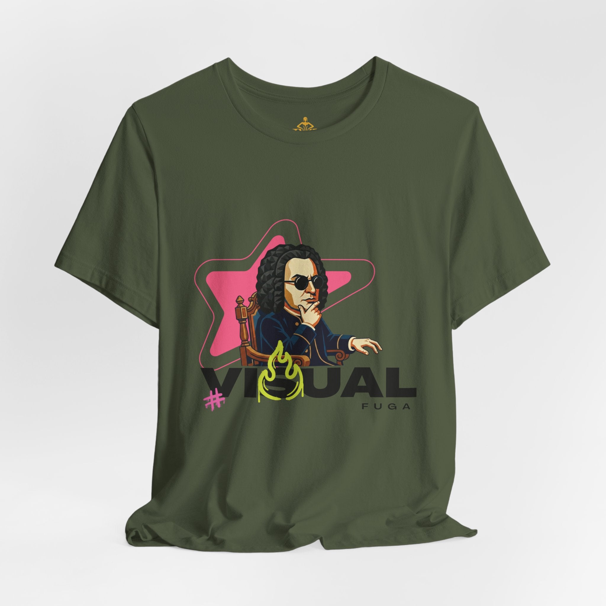 Women's Cotton T-Shirt "Visual Fugue" (Urban Style in various colors)