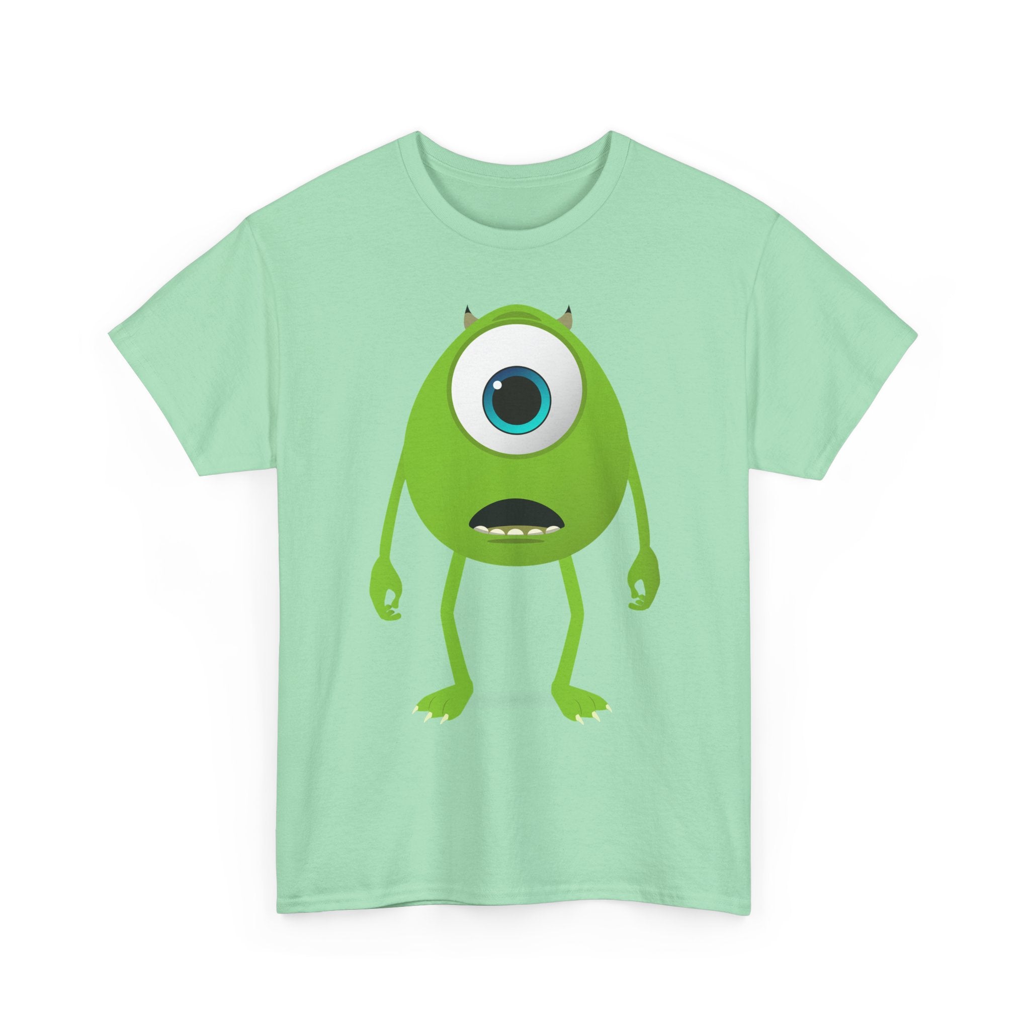 Men's Shirt Representing Mike Wazowski.
