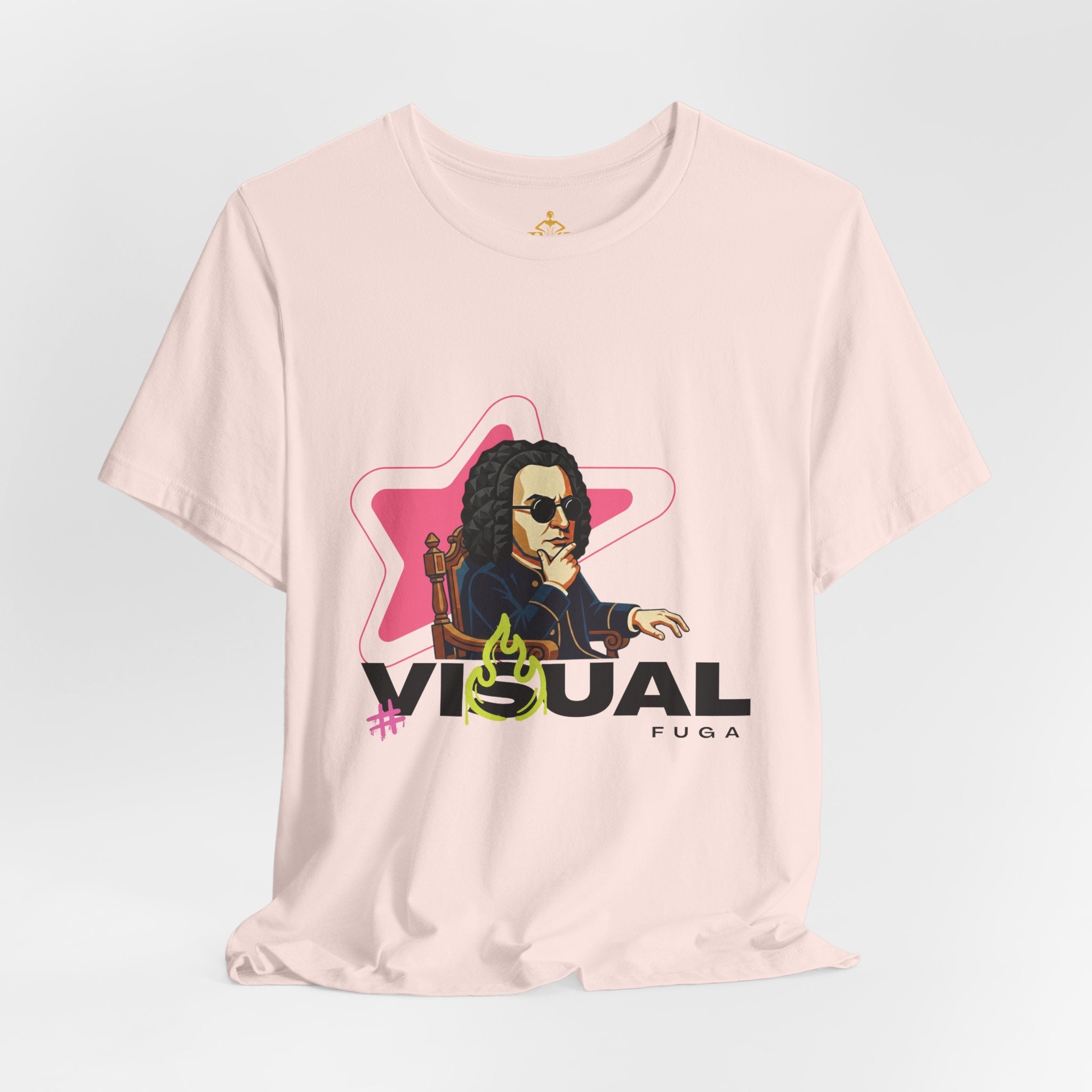 Women's Cotton T-Shirt "Visual Fugue" (Urban Style in various colors)
