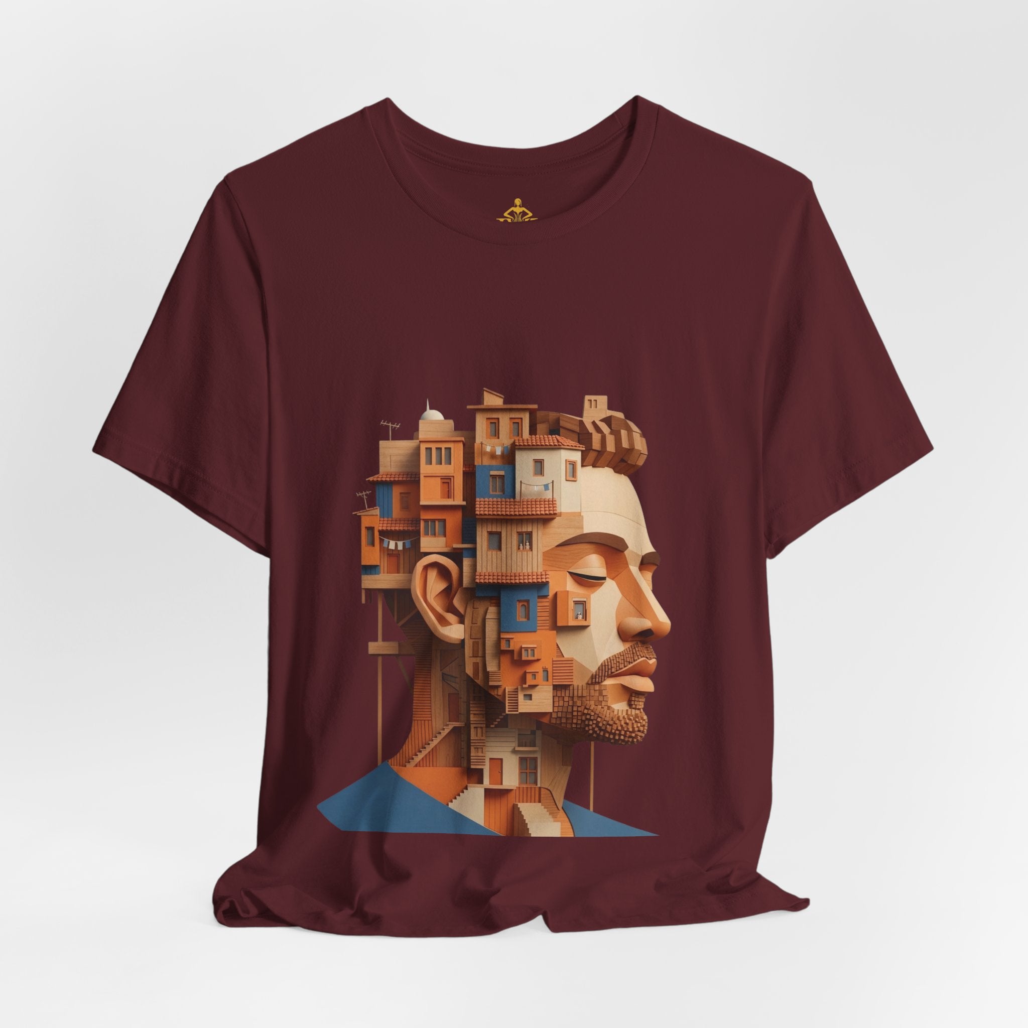 Men's Premium Cotton T-Shirt – "Urban Mind"