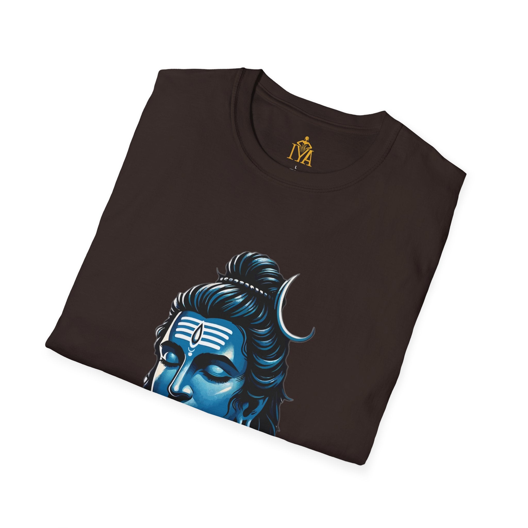 Men's T-Shirt With Photo Of God Shiva