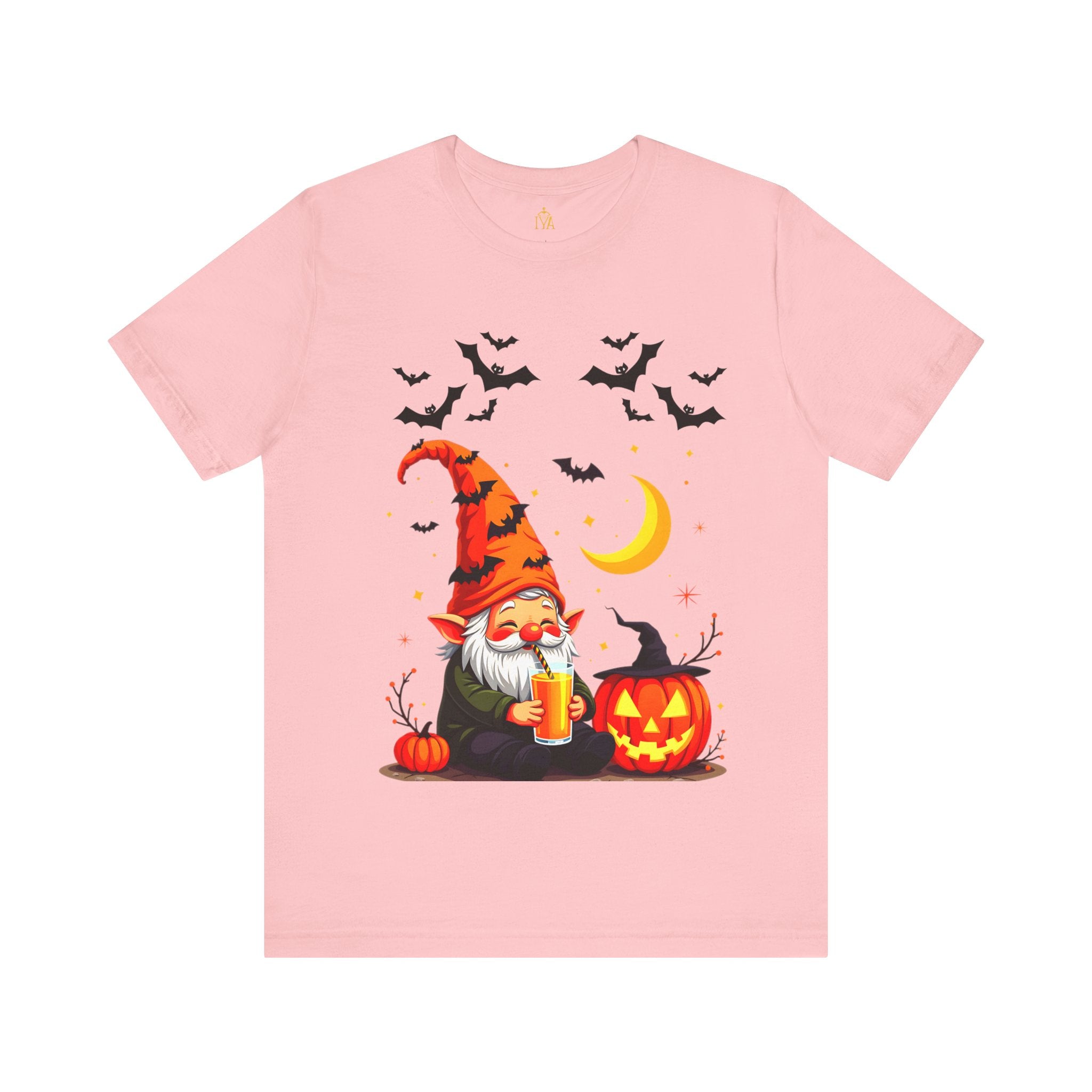 Women's cotton T-shirt "Happy Halloween"