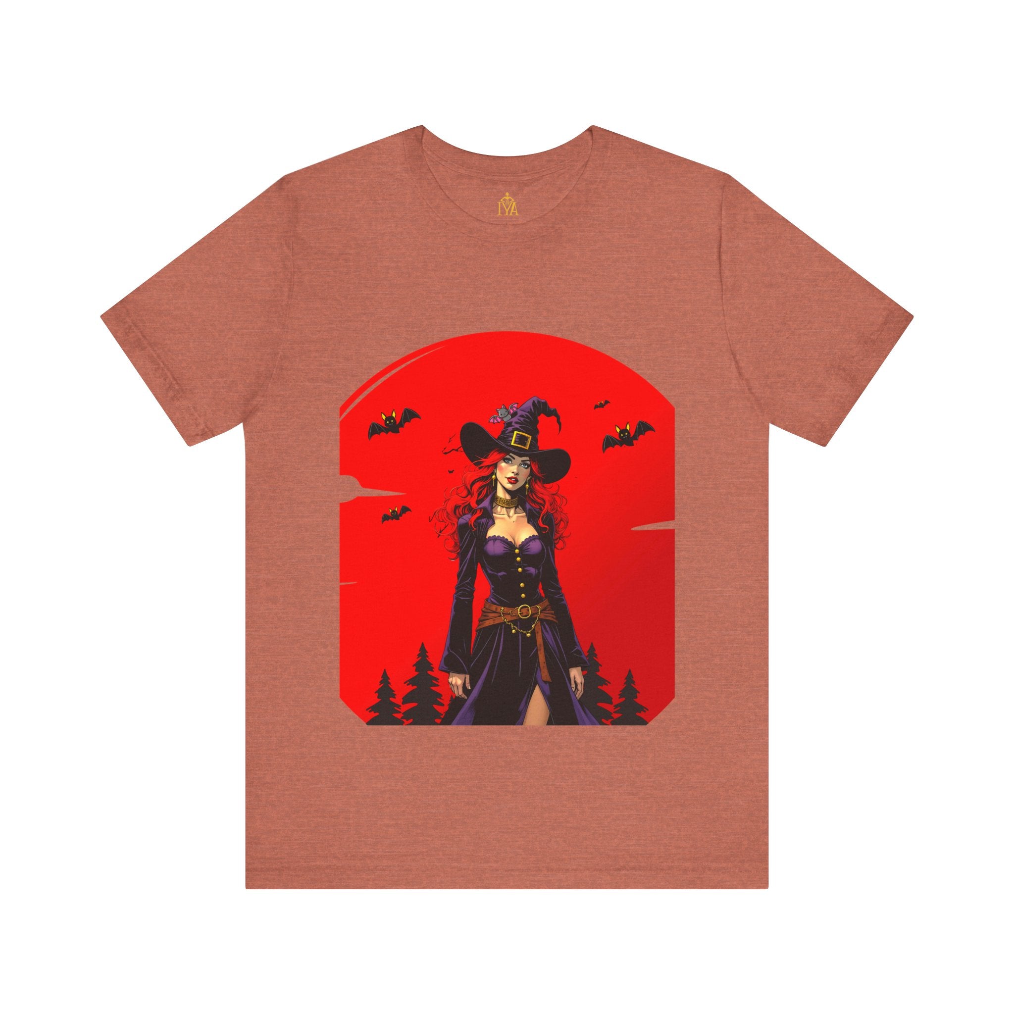 Women's cotton T-shirt "Happy Halloween"