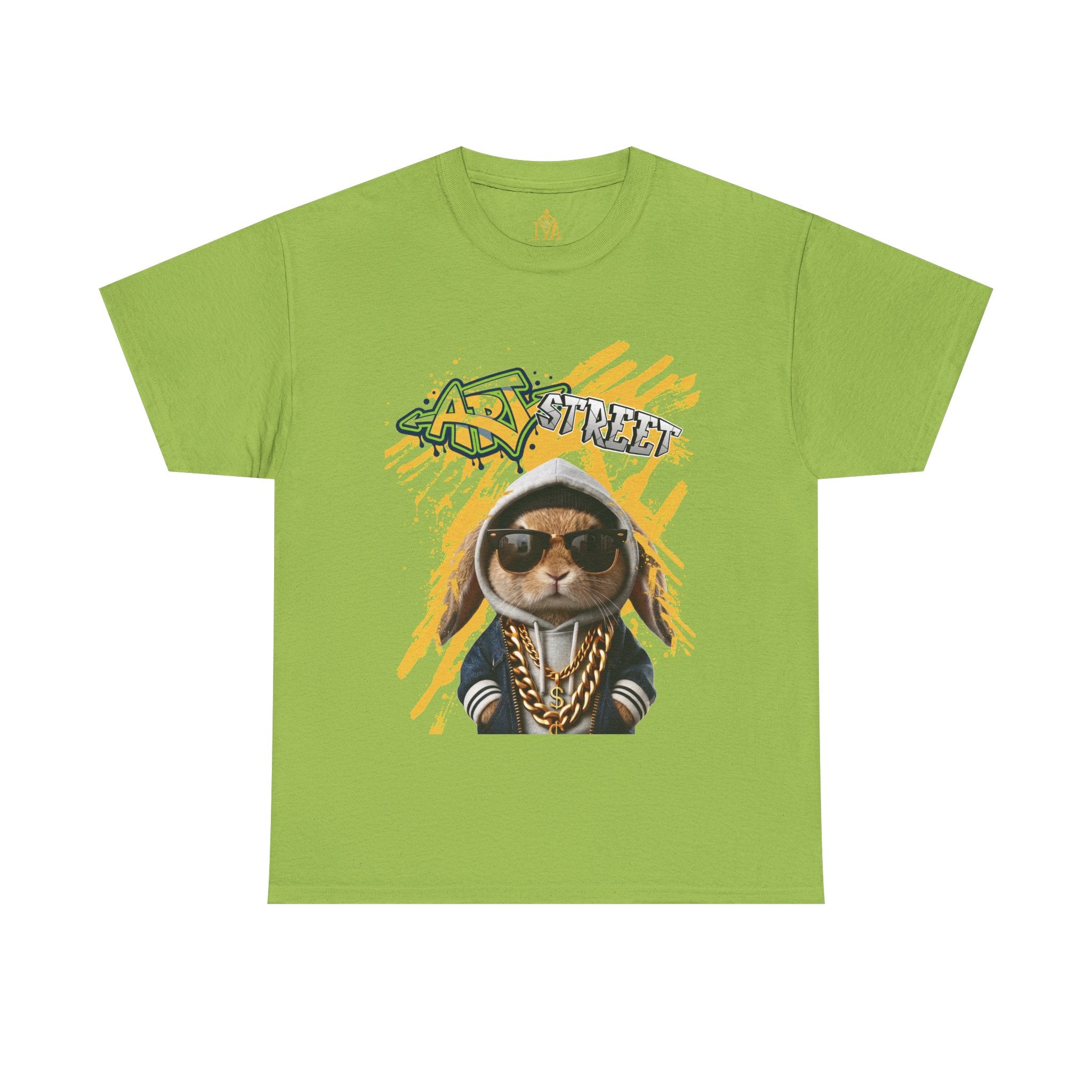 Art Street Rabbit Urban T-shirt (Folio No. 14-The guardian of the alley)