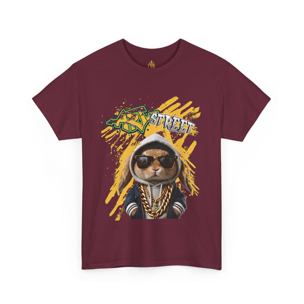 Art Street Rabbit Urban T-shirt (Folio No. 14-The guardian of the alley)