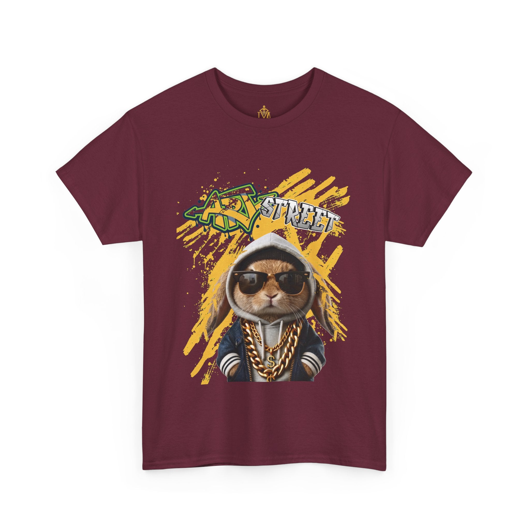 Art Street Rabbit Urban T-shirt (Folio No. 14-The guardian of the alley)
