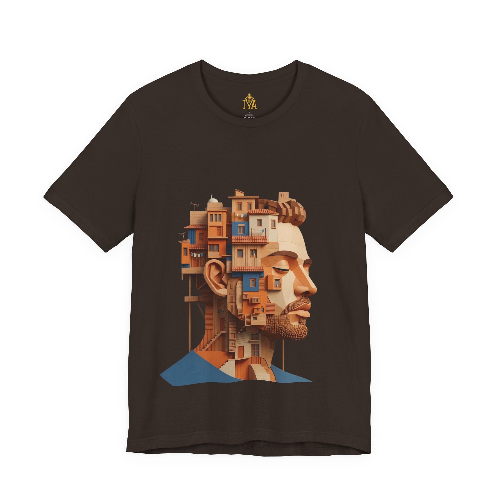 Men's Premium Cotton T-Shirt – "Urban Mind"