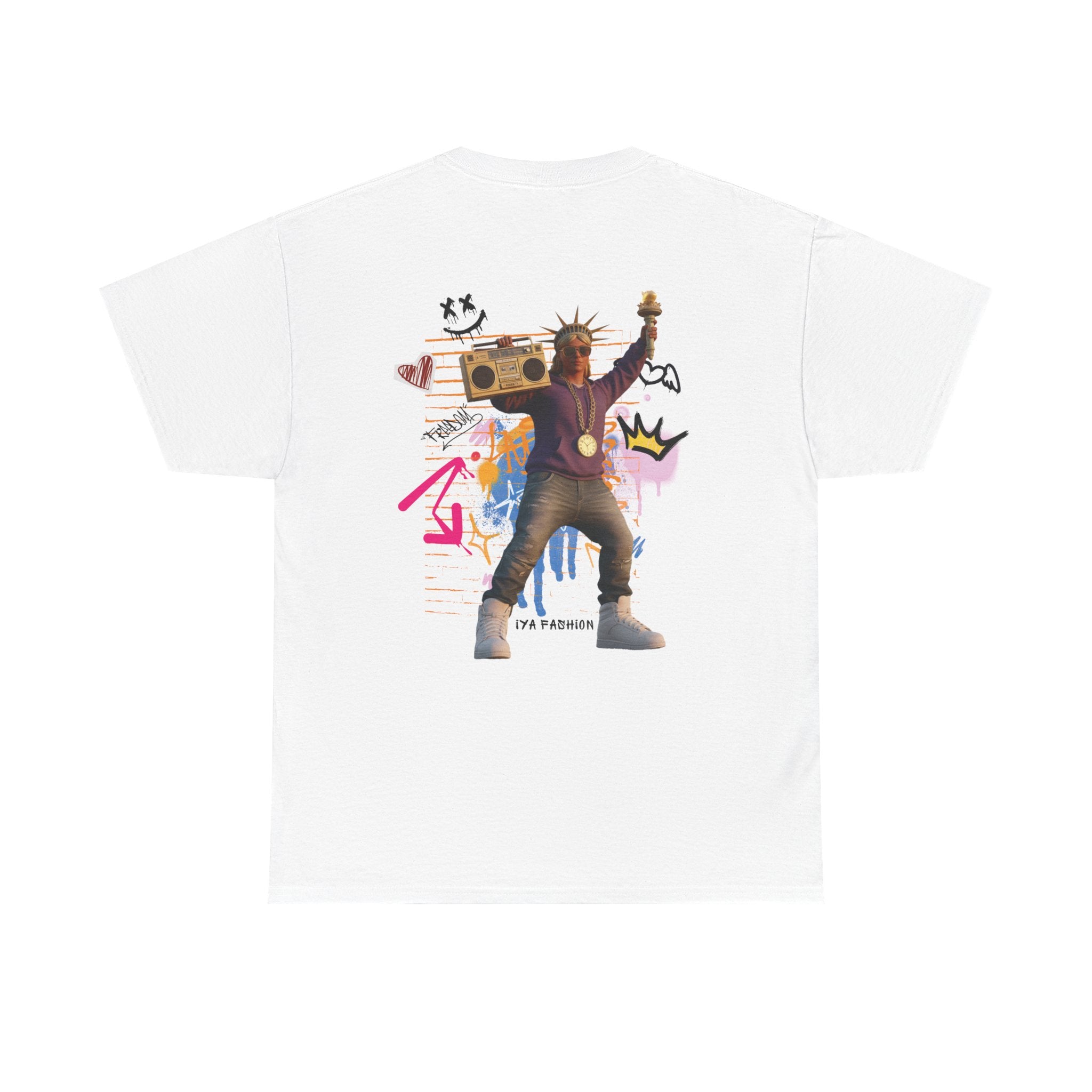 "Urban Liberty" Streetwear T-Shirt - Freedom Couples Edition