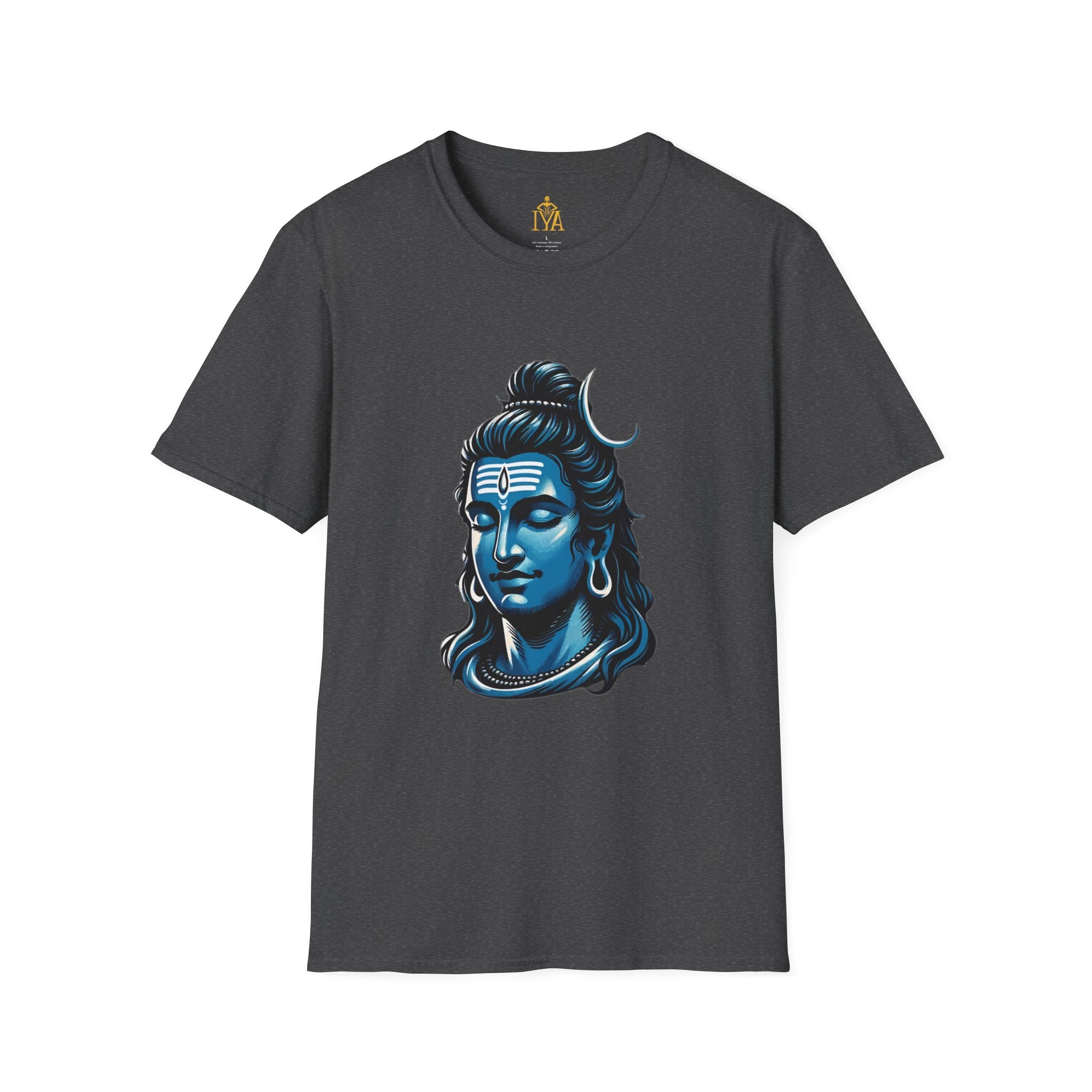 Men's T-Shirt With Photo Of God Shiva