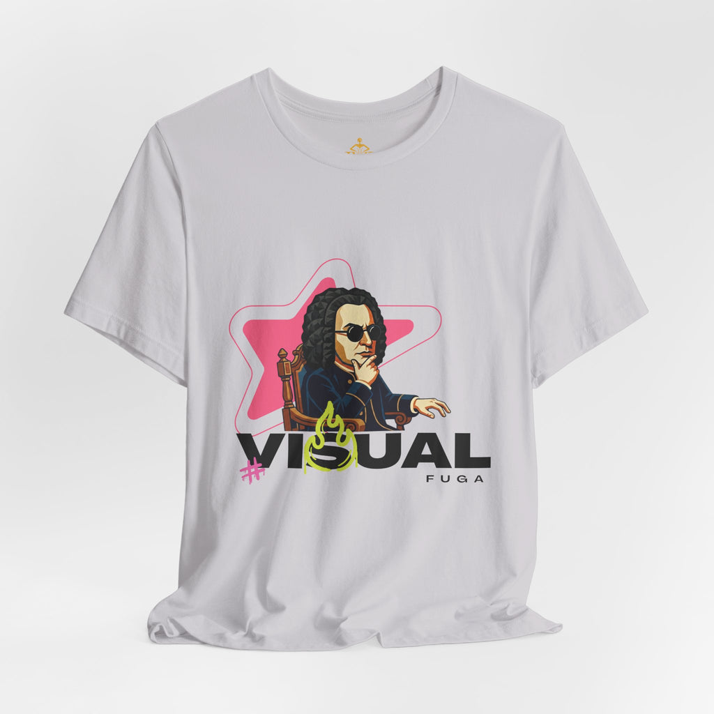 Women's Cotton T-Shirt "Visual Fugue" (Urban Style in various colors)