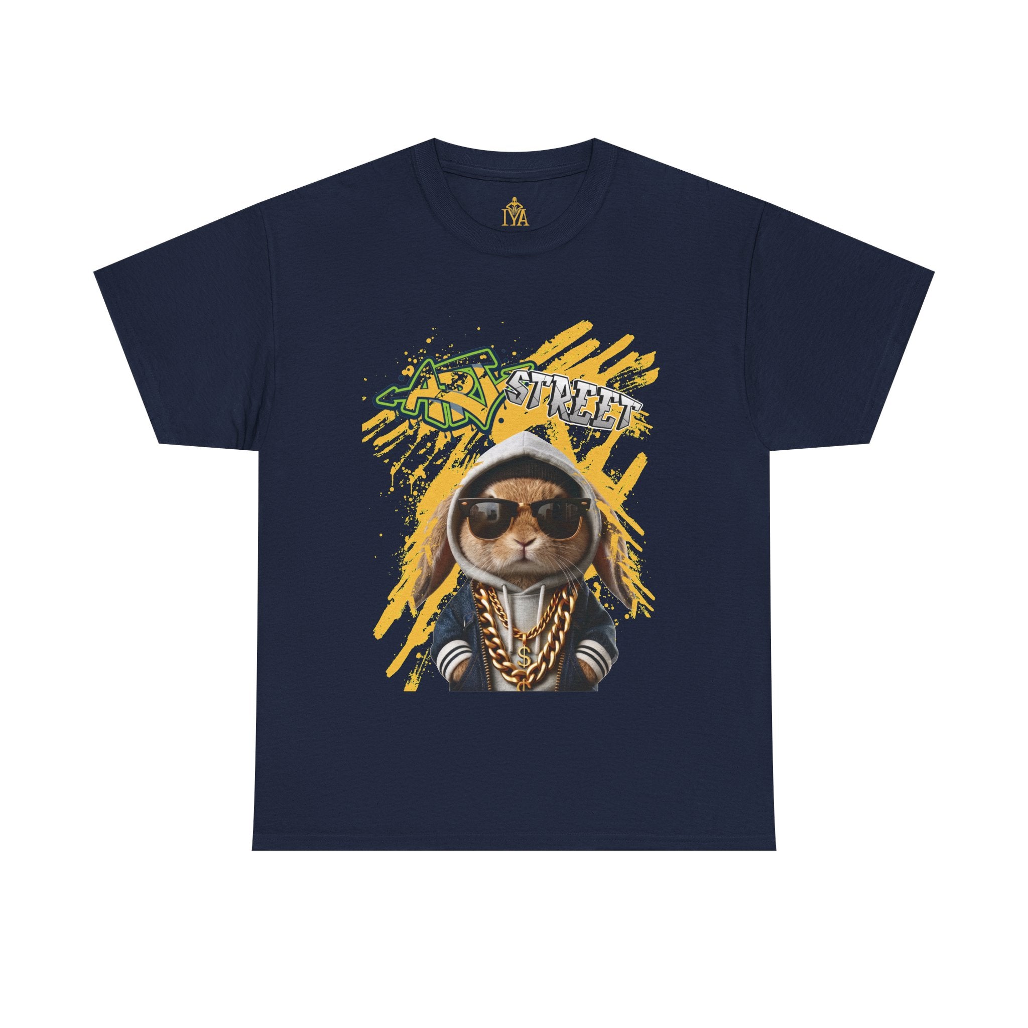 Art Street Rabbit Urban T-shirt (Folio No. 14-The guardian of the alley)