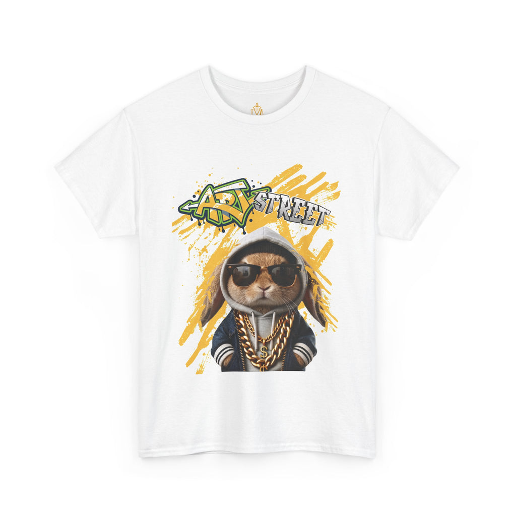 Art Street Rabbit Urban T-shirt (Folio No. 14-The guardian of the alley)