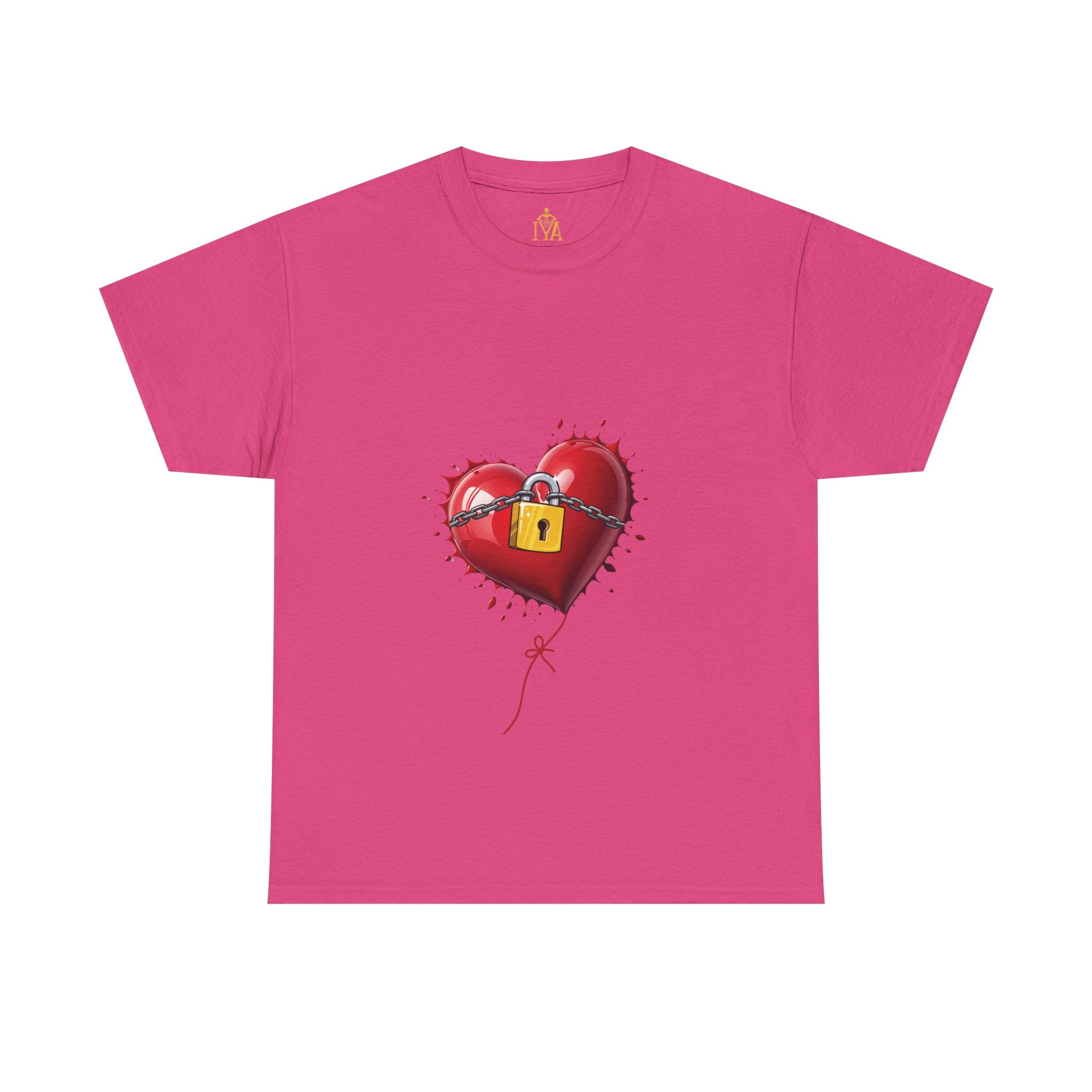 Heart Under Lock and Key – Valentine's Day T-Shirt