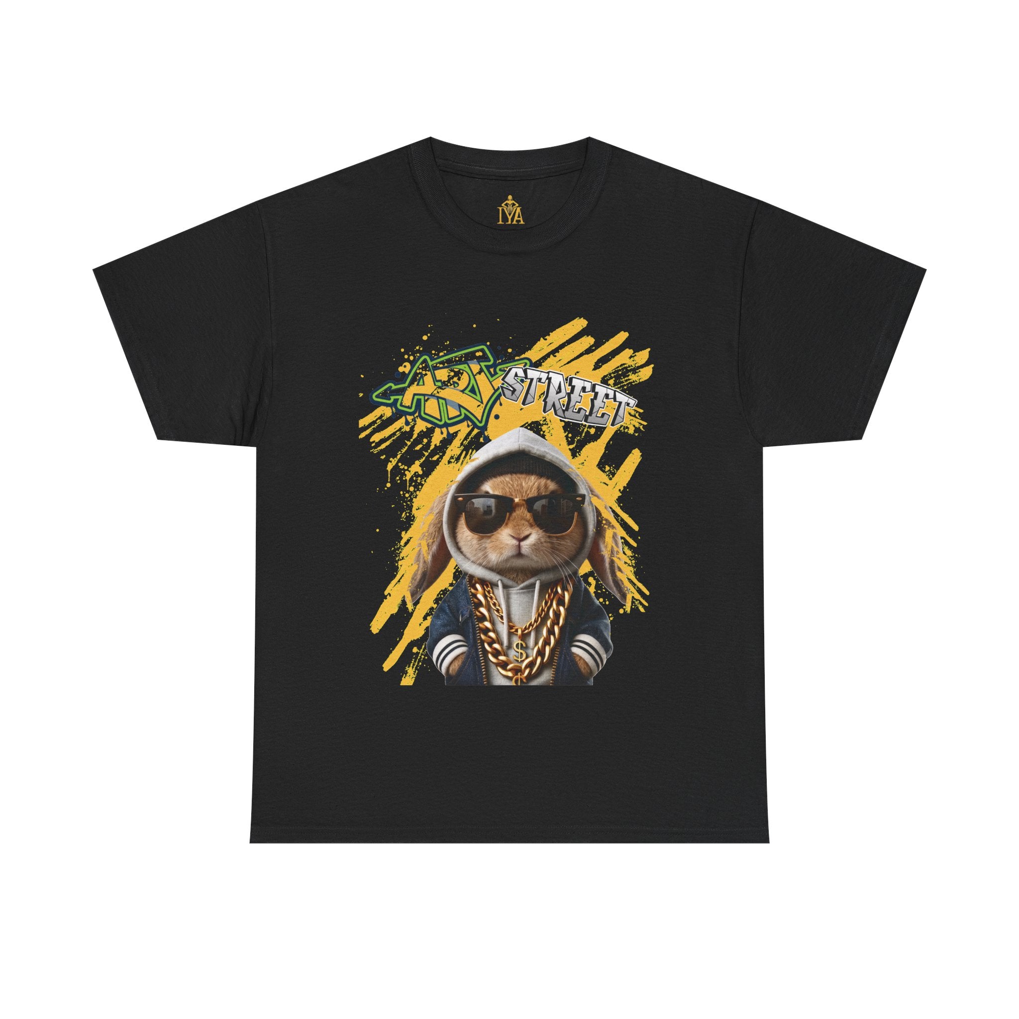 Art Street Rabbit Urban T-shirt (Folio No. 14-The guardian of the alley)