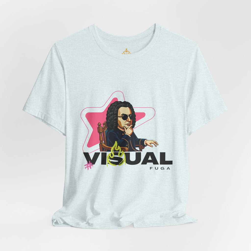 Women's Cotton T-Shirt "Visual Fugue" (Urban Style in various colors)