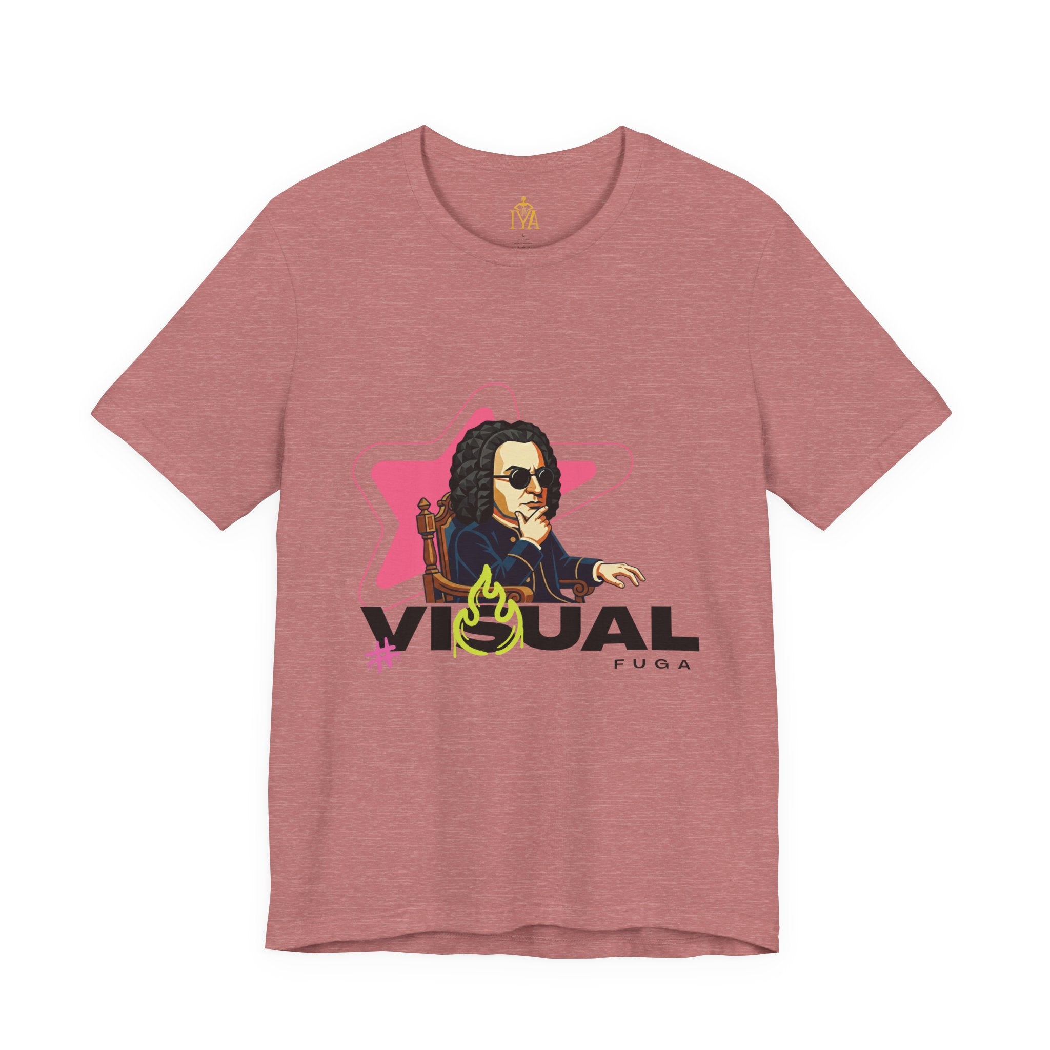 Women's Cotton T-Shirt "Visual Fugue" (Urban Style in various colors)