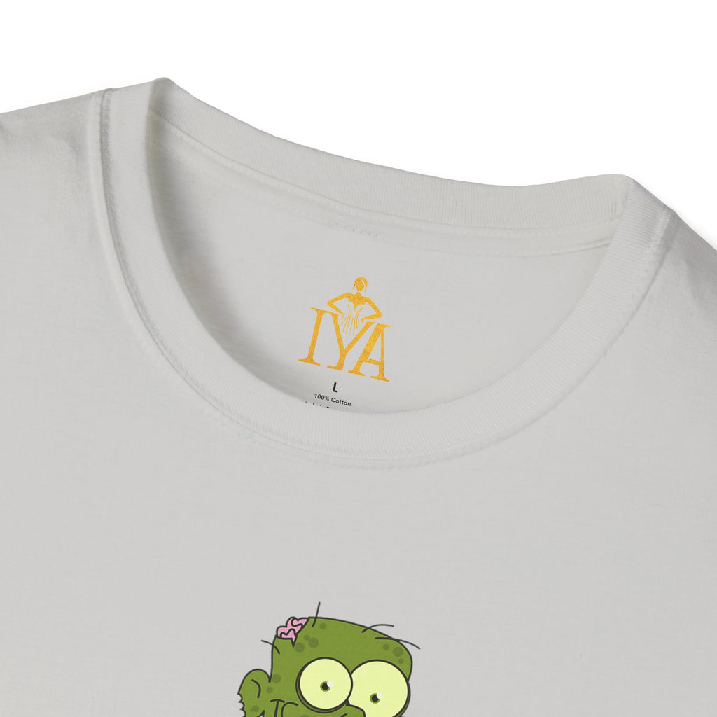 Men's T-Shirt With Zombie Graphic
