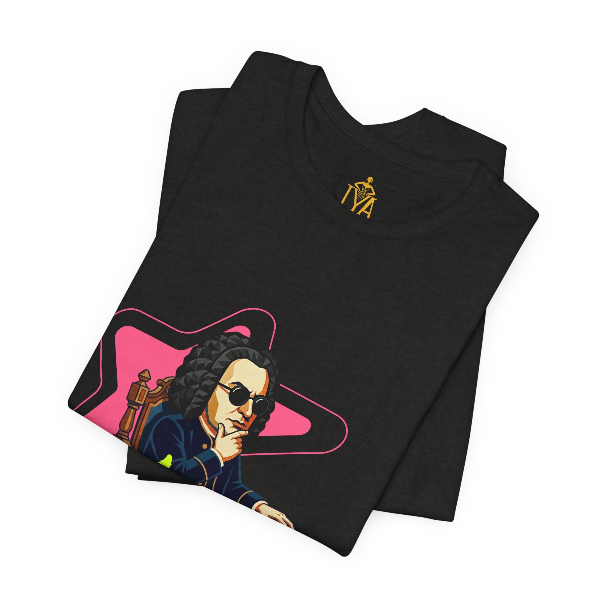 Women's Cotton T-Shirt "Visual Fugue" (Urban Style)