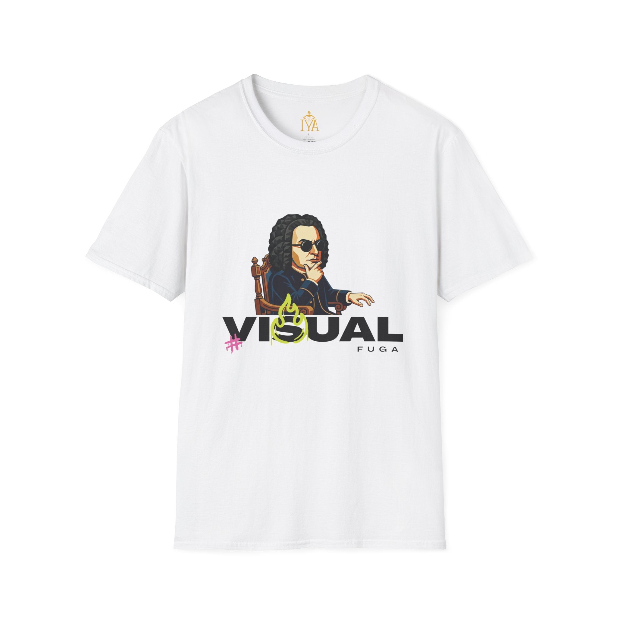 Men's Premium Cotton T-Shirt – Visual Fugue (Baroque Revolt in various colors)