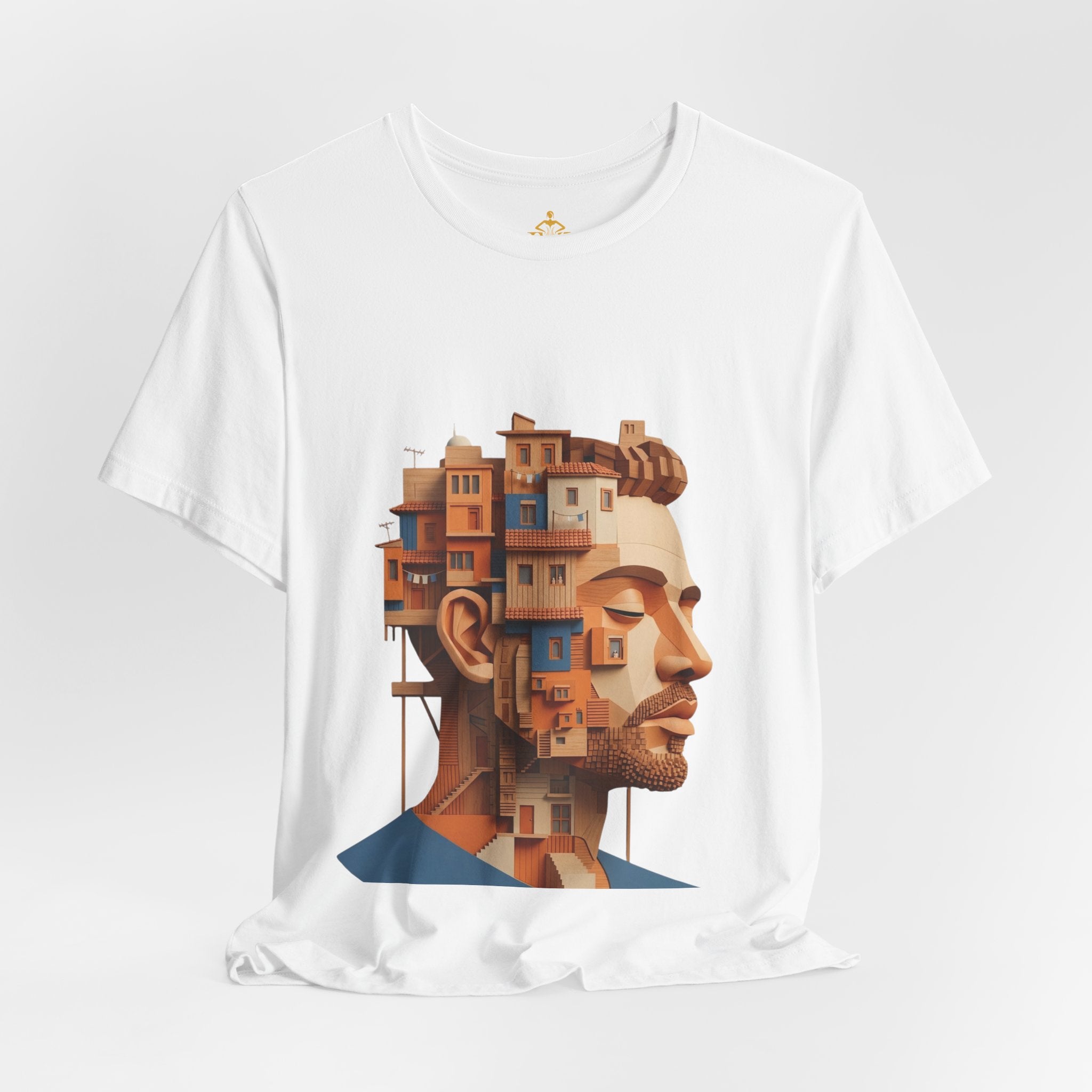Men's Premium Cotton T-Shirt – "Urban Mind"