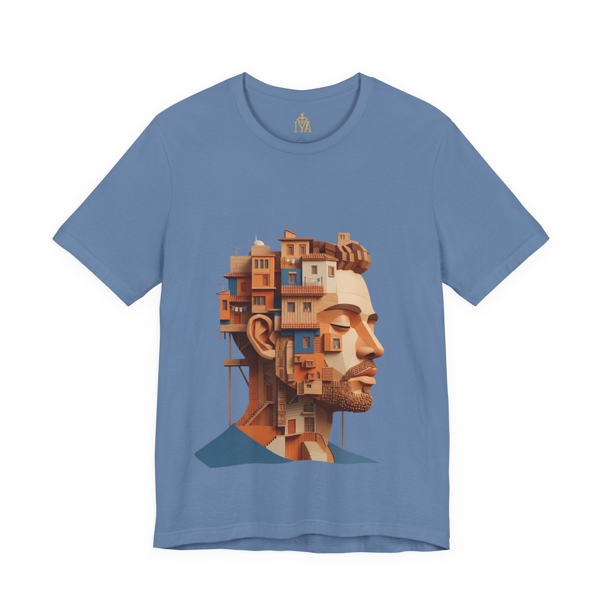 Men's Premium Cotton T-Shirt – "Urban Mind"