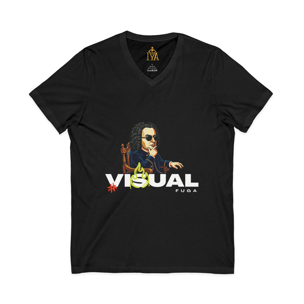 Men's Premium Cotton T-Shirt – Visual Fugue (Baroque Revolt)