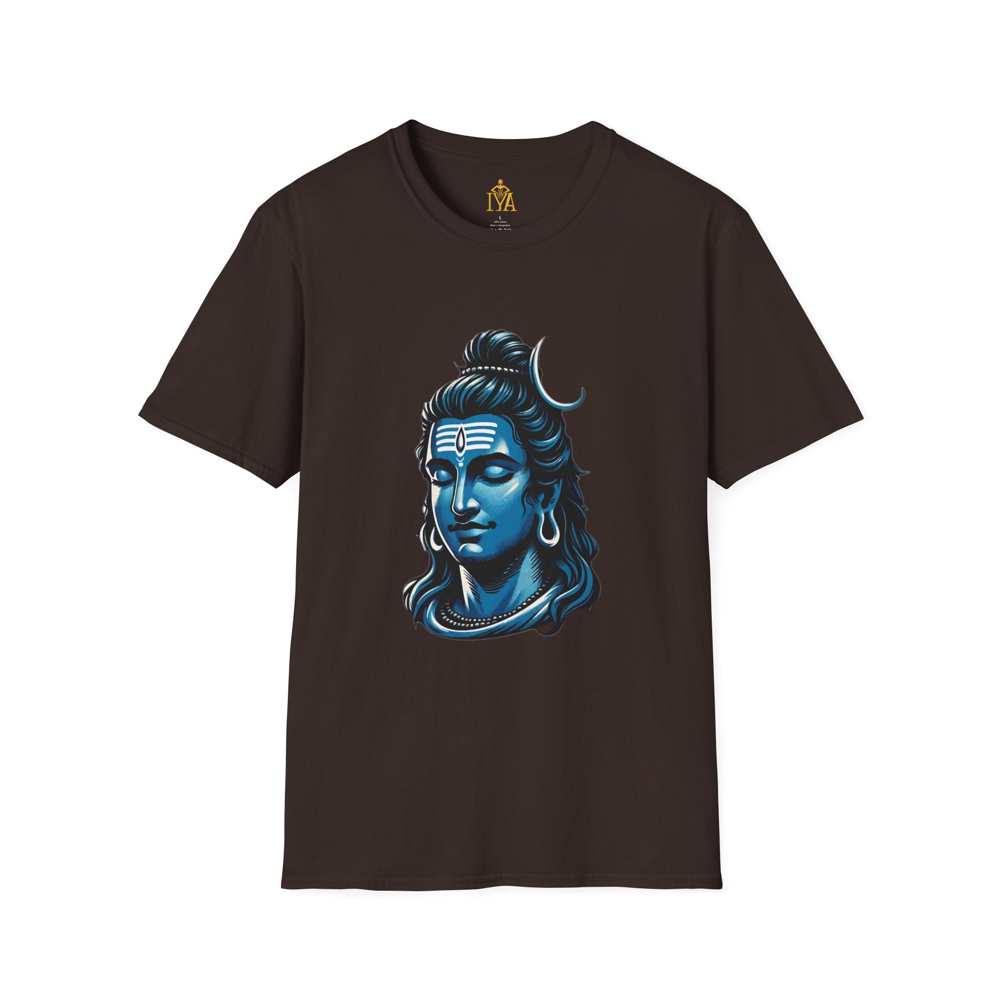 Men's T-Shirt With Photo Of God Shiva