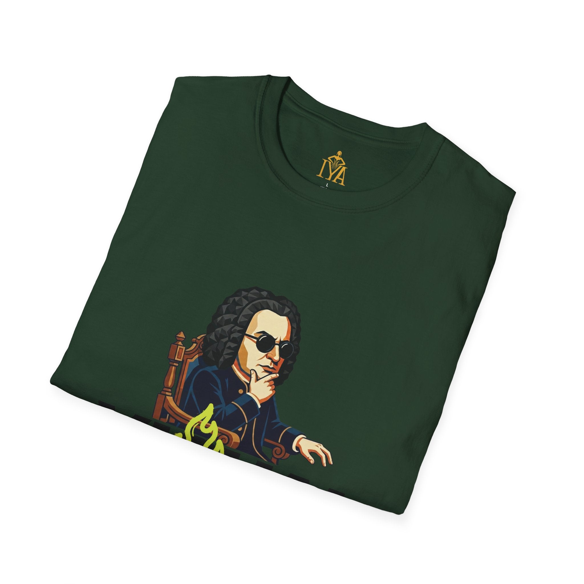 Men's Premium Cotton T-Shirt – Visual Fugue (Baroque Revolt in various colors)