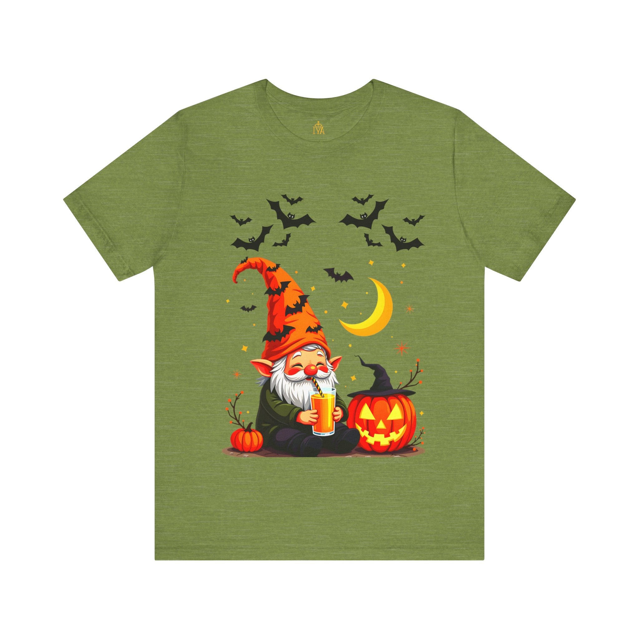 Women's cotton T-shirt "Happy Halloween"