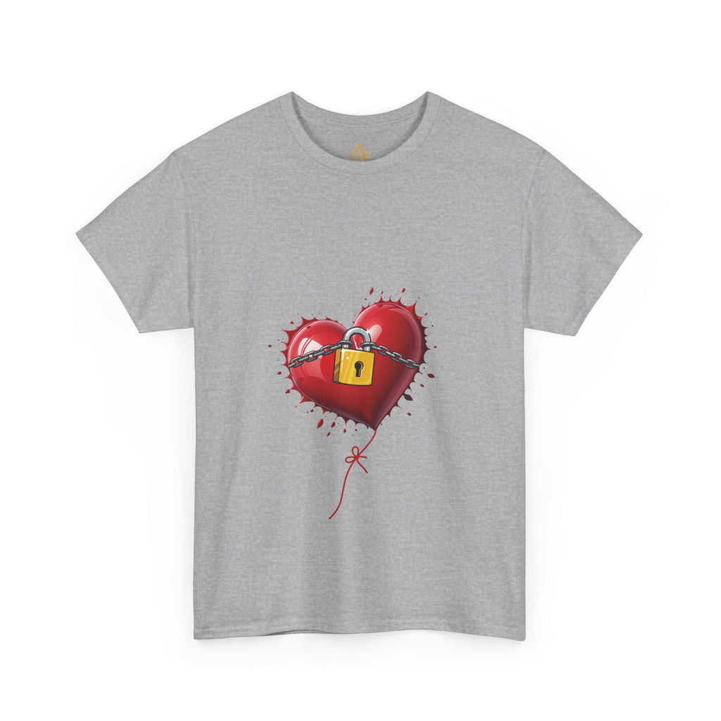 Heart Under Lock and Key – Valentine's Day T-Shirt